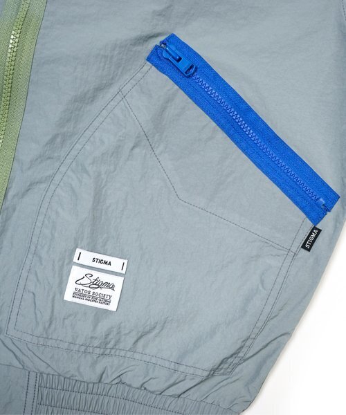 STIGMA(スティグマ)の「23 STITCHED WINDBREAKER GREY(ナイロンジャケット・メンズ・その他・LARGE/MEDIUM/X-LARGE)」の6枚目の写真