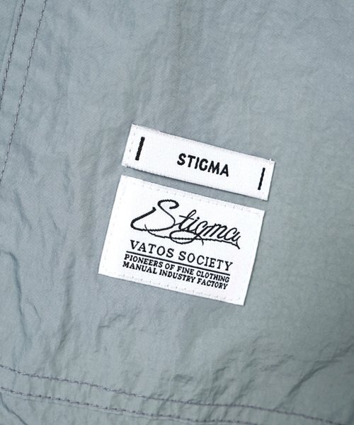 STIGMA(スティグマ)の「23 STITCHED WINDBREAKER GREY(ナイロンジャケット・メンズ・その他・LARGE/MEDIUM/X-LARGE)」の7枚目の写真