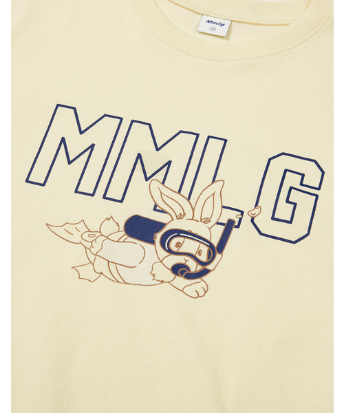MMLG（エムエムエルジー）の「[Mmlg] SMMR ACTIVITY MELGE HF-T (NATURAL SOAP)（Tシャツ/カットソー・レディース・その他・LARGE/X-LARGE/SMALL/MEDIUM）」の4枚目の写真