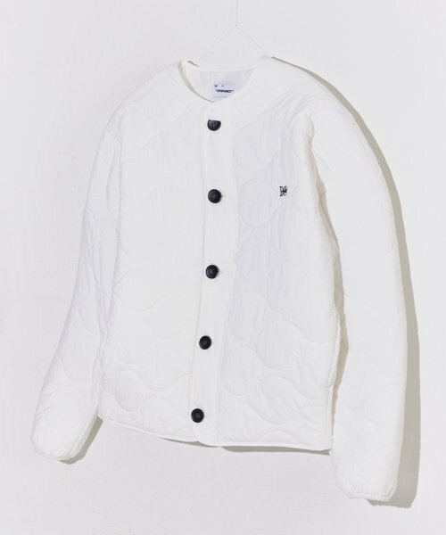DYSFUNCT(ディスファンクト)の「Warm Quilting Short Puffer (IVORY)(ダウンジャケット/コート・レディース・その他・LARGE/MEDIUM/SMALL)」の1枚目の写真
