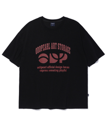 ODDPEARL（オッドパール）の「symbol logo t-shirt(black)003（Tシャツ/カットソー・メンズ）」