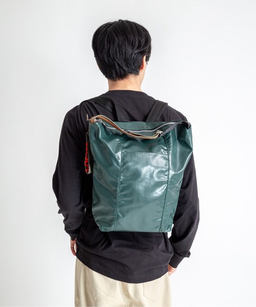 Jack Gomme（ジャックゴム）の「【Jack Gomme】2WAY バックパック トートバッグ リュック　LILLE（バックパック/リュック・メンズ・ブラック/ベージュ/ダークグリーン/ホワイト/カーキ・FREE）」の19枚目の写真