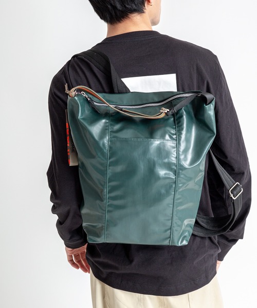 Jack Gomme（ジャックゴム）の「【Jack Gomme】2WAY バックパック トートバッグ リュック　LILLE（バックパック/リュック・メンズ・ブラック/ベージュ/ダークグリーン/ホワイト/カーキ・FREE）」の20枚目の写真