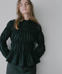 FRILL COLLAR OXFORD SHIRT（シャツ/ブラウス）｜MANOF（マノフ）の