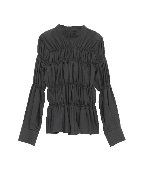 リジェール アパルトモン Shirring Blouse ブラウス プルオーバー SHIRRING BLOUSE（シャツ/ブラウス）｜MANOF（マノフ）のファッション