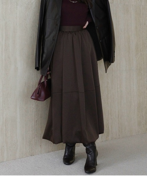 セール】アセライクサテンバルーンスカート（スカート）｜anuans（ア