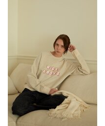 JUNECI（ジュネシ）の「シグニチャークルネック - ライズアボブ（スウェット）」