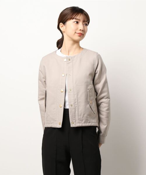 新品 ブルーレーベルクレストブリッジ ノーカラージャケット 38 新品 ブルーレーベルクレストブリッジ ノーカラージャケット 38 新品