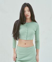 SLEEPYGOM（スリーピーゴーム）の「Pure Olive Cardigan（カーディガン/ボレロ）」
