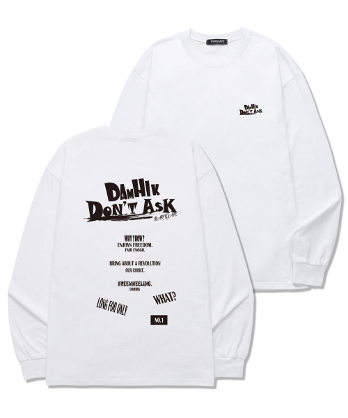 BARIGATE(バリゲート)の「DAMHIK ロングスリーブ (BLS006) ホワイト(Tシャツ/カットソー・レディース・その他・SMALL/MEDIUM/LARGE/X-LARGE/XX-LARGE)」の1枚目の写真