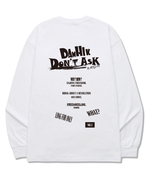 BARIGATE(バリゲート)の「DAMHIK ロングスリーブ (BLS006) ホワイト(Tシャツ/カットソー・レディース・その他・SMALL/MEDIUM/LARGE/X-LARGE/XX-LARGE)」の4枚目の写真