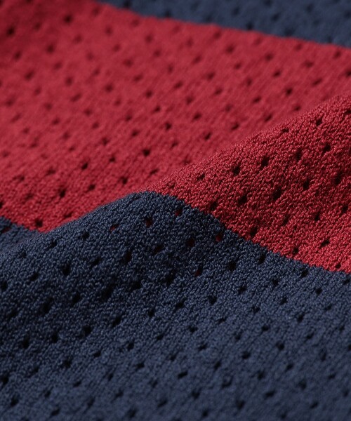 BEAMS PLUS(ビームスプラス)の「Crew Rugger Stripe(ニット/セーター・メンズ・グリーン/レッド/イエロー・X-LARGE/MEDIUM/SMALL/LARGE)」の8枚目の写真