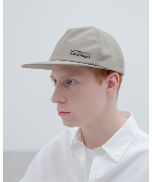 uniform experiment（ユニフォームエクスペリメント）の「5PANEL CAP（キャップ・メンズ・ブラック/ベージュ・FREE）」の3枚目の写真