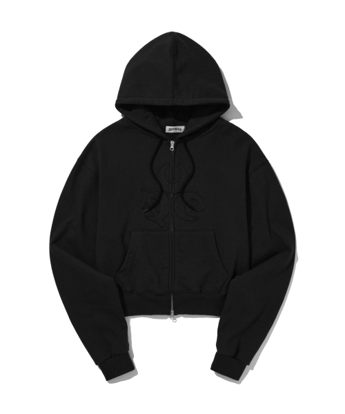 セール】(DUC) Symbol Hoodie Zip-up Black（パーカー）｜DAUSPICE
