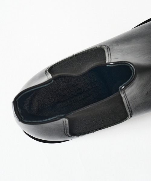 PADRONE(パドローネ)の「【PADRONE】WPL SIDE GORE BOOTS with Chunky Sole(ブーツ・メンズ・ブラック・42/41/40)」の9枚目の写真
