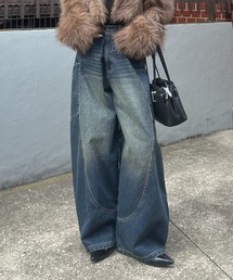 RAY CASSIN | デザイン切替デニム(デニムパンツ)