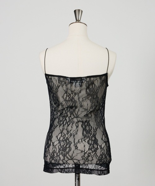 Chaos（カオス）の「Chaos(カオス)/ ◇Dhruv Kapoor◇レースキャミソール（キャミソール・レディース・ブラック/ブラウン・FREE）」の5枚目の写真