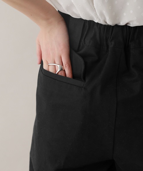 RAGEBLUE(レイジブルー)の「ダブルタックチノワイドパンツ(チノパンツ・レディース・ベージュ/ブラック・FREE)」の16枚目の写真