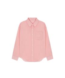 SALAD BAGUNI（サラダバグニ）の「Sheer cotton shirt - pink（シャツ/ブラウス）」