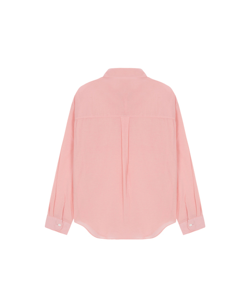 SALAD BAGUNI(サラダバグニ)の「Sheer cotton shirt - pink(シャツ/ブラウス・レディース・その他・FREE)」の2枚目の写真