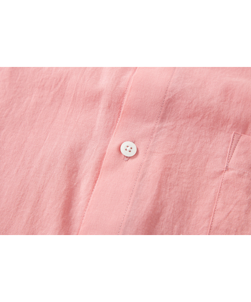 SALAD BAGUNI(サラダバグニ)の「Sheer cotton shirt - pink(シャツ/ブラウス・レディース・その他・FREE)」の4枚目の写真