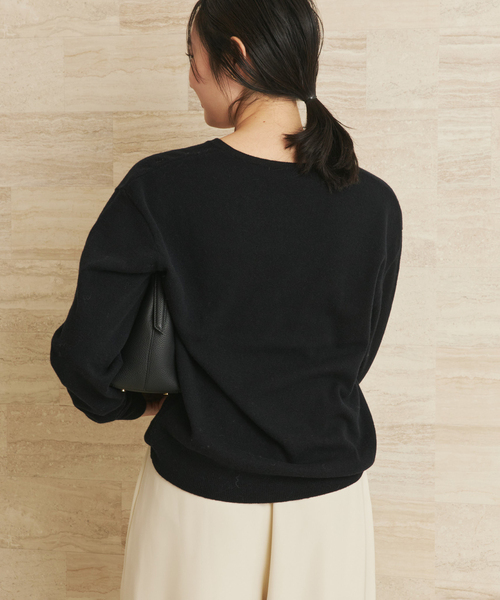 セール】W/CAS Vネックプルオーバー（ニット/セーター）｜Plage