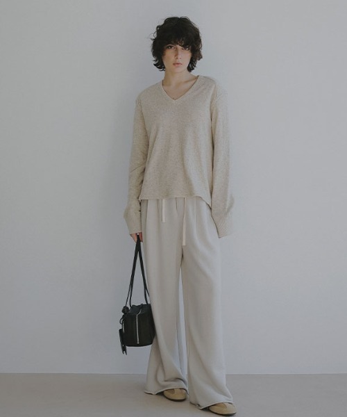 ETRE TOKYO（エトレトウキョウ）の「オープンポケットレザーボストン（ボストンバッグ・レディース・ブラウン/ブラック・FREE）」の6枚目の写真