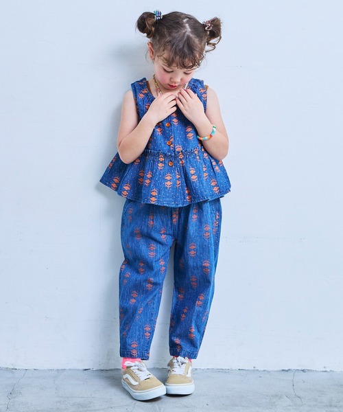 MARKEY'S（マーキーズ）の「デニムイージーパンツ（デニムパンツ・キッズ・ブルー系その他2/ブルー系1/ブルー系その他/ブルー系2・120/110/100/90/150/140/130/80）」の13枚目の写真