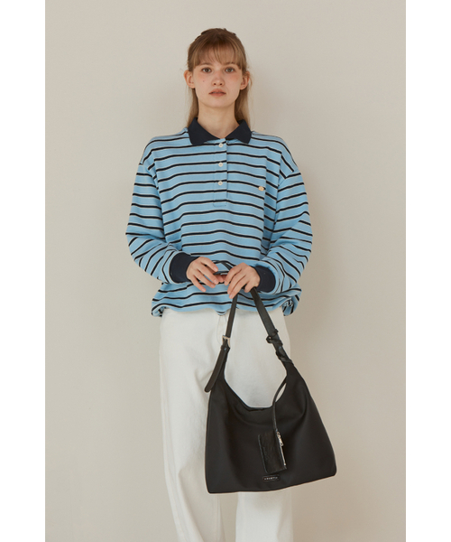 ANOETIC(アノエティック)の「ANC NYLON HOBO BAG & CARD WALLET SET_BLACK(ショルダーバッグ・レディース・ブラック・FREE)」の4枚目の写真