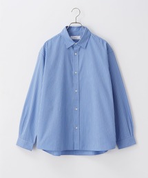 RAGEBLUE | 【Easy Care】Regular Collar Stripe Shirt/TRブロードストライプシャツ(シャツ/ブラウス)