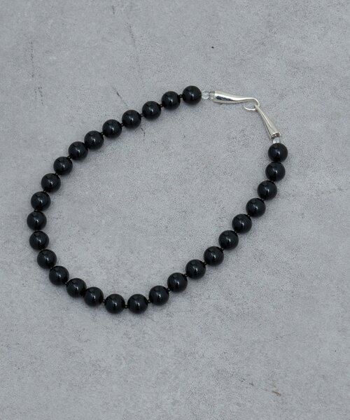 GALLARDAGALANTE（ガリャルダガランテ）の「【Lemme.×2.718】ジェムストーンネックレス（ネックレス・レディース・ブラック/イエロー・FREE）」の4枚目の写真