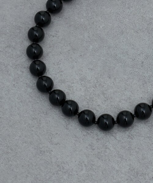 GALLARDAGALANTE（ガリャルダガランテ）の「【Lemme.×2.718】ジェムストーンネックレス（ネックレス・レディース・ブラック/イエロー・FREE）」の5枚目の写真