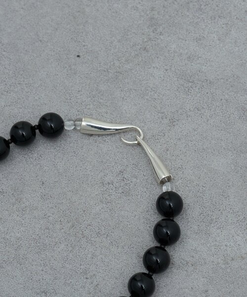 GALLARDAGALANTE（ガリャルダガランテ）の「【Lemme.×2.718】ジェムストーンネックレス（ネックレス・レディース・ブラック/イエロー・FREE）」の6枚目の写真