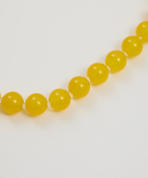 GALLARDAGALANTE（ガリャルダガランテ）の「【Lemme.×2.718】ジェムストーンネックレス（ネックレス・レディース・ブラック/イエロー・FREE）」の8枚目の写真