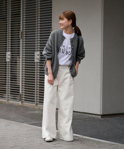 セール】≪WEB限定追加≫メタルボタン2WAYカーディガン 2