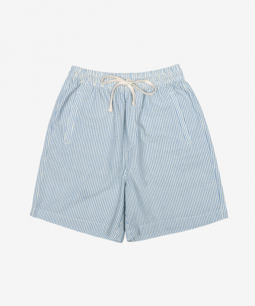 BENSIMON（ベンシモン）の「STRIPE BANDING SHORTS - BLUE（その他パンツ・レディース・その他・FREE）」の2枚目の写真