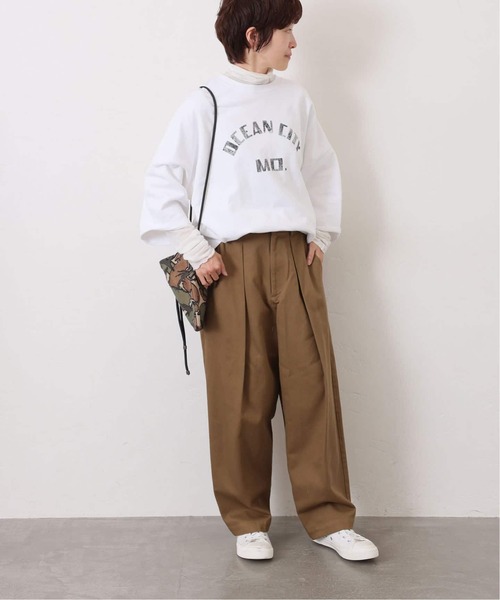 JOURNAL STANDARD LUXE（ジャーナルスタンダード　ラックス）の「Jesse's PT（その他パンツ・レディース・カーキ/ホワイト・SMALL/MEDIUM）」の10枚目の写真