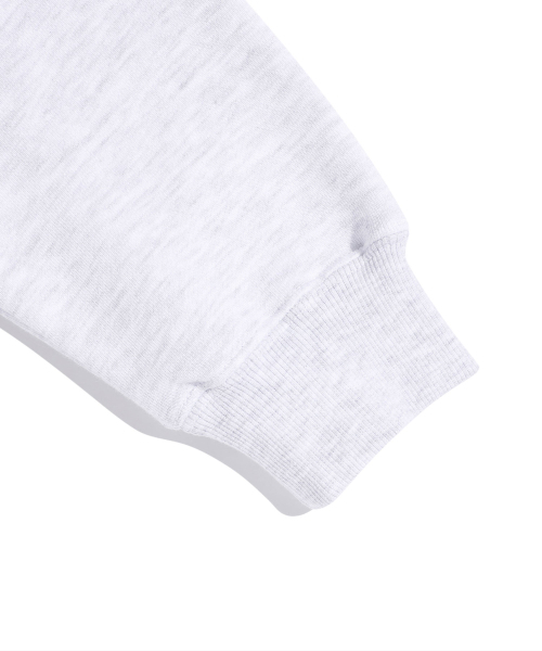ISTKUNST(イストクンスト)の「I SMILEY KUNST CROP HOOD ZIP UP_LIGHT GREY(IK2FSMM483A)(パーカー・レディース・ライトグレー・M/S)」の7枚目の写真