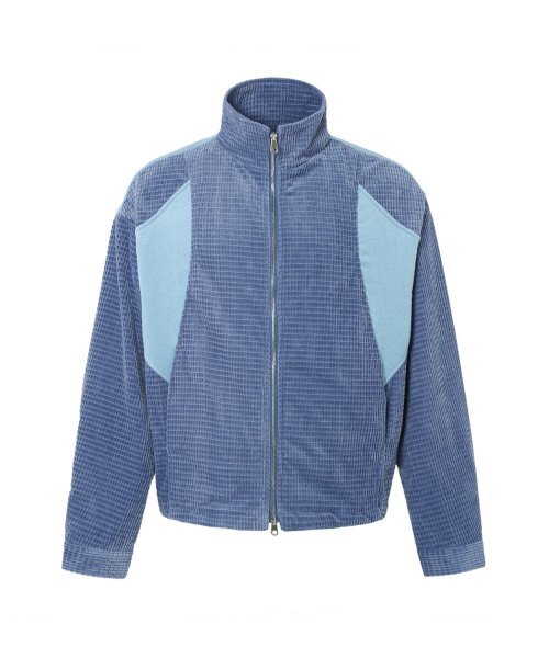 BRIC CHECK PATTERN JACKET BLUE