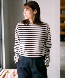 BRING（ブリング）の「DRYCOTTONYバスクシャツ【BRING/ブリング】（Tシャツ/カットソー）」