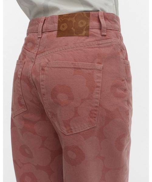 marimekko(マリメッコ)の「【Maridenim】Unikko / Barrel pants(デニムパンツ・レディース・ベビーピンク・25inch/26inch/27inch/28inch/29inch/30inch)」の4枚目の写真