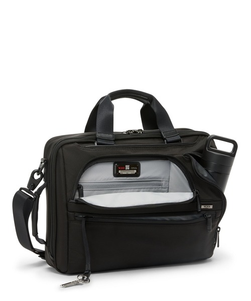 TUMI(トゥミ)の「TUMI ALPHA(アルファ) スリーウェイ・コンバーチブル・ブリーフケース(A4/PC15インチまで対応)(ビジネスバッグ・メンズ・ブラック・FREE)」の5枚目の写真