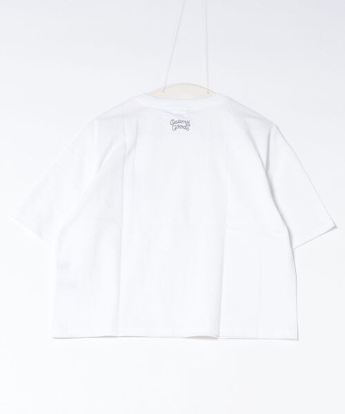 OSAMU GOODS(オサムグッズ)の「CONVERSE White×OSAMU GOODSコラボ イラストキャラクタープリント&サガラ刺繍 半袖Tシャツ/ワイドシルエット(全5柄)(Tシャツ/カットソー・レディース・ブルー系その他3/ホワイト系その他/ホワイト/ブルー系その他2/ブラック系その他2/ブラック/ブラック系その他4/ホワイト系その他3/ホワイト系その他4/ブラック系その他3/ホワイト系その他2/ブラック系その他/ブルー/ブルー系その他4・L/M)」の16枚目の写真