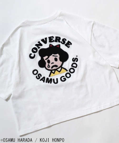 セール】CONVERSE White×OSAMU GOODSコラボ イラストキャラクター