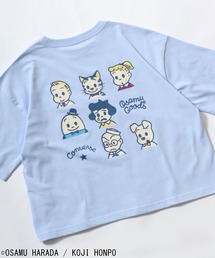 CONVERSE White×OSAMU GOODSコラボ イラストキャラクタープリント&サガラ刺繍 半袖Tシャツ/ワイドシルエット(全5柄)