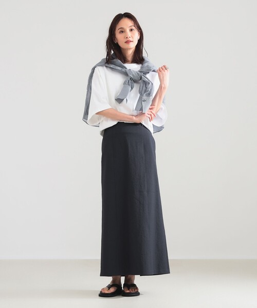 Demi-Luxe BEAMS(デミルクス ビームス)の「【6/11値下げ】AK+1 / フロント 切り替え スカート(スカート・レディース・ブラック系その他3/ブラック・38/36)」の19枚目の写真
