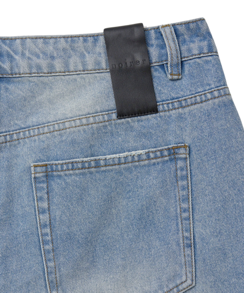 NOIRER(ノイア)の「デミジローカットハーフデニムパンツ(ライトブルー)(デニムパンツ・メンズ・その他・48/50/52)」の8枚目の写真