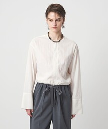 ASTRAET | ＜ASTRAET＞ジップ ノーカラーブラウス(シャツ/ブラウス)