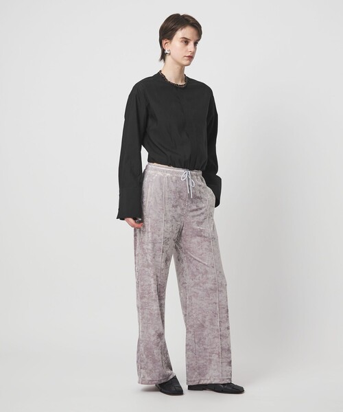 ASTRAET（アストラット）の「＜ASTRAET＞ジップ ノーカラーブラウス（シャツ/ブラウス・レディース・ブラック/ホワイト・FREE）」の9枚目の写真