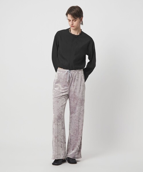 ASTRAET（アストラット）の「＜ASTRAET＞ジップ ノーカラーブラウス（シャツ/ブラウス・レディース・ブラック/ホワイト・FREE）」の10枚目の写真